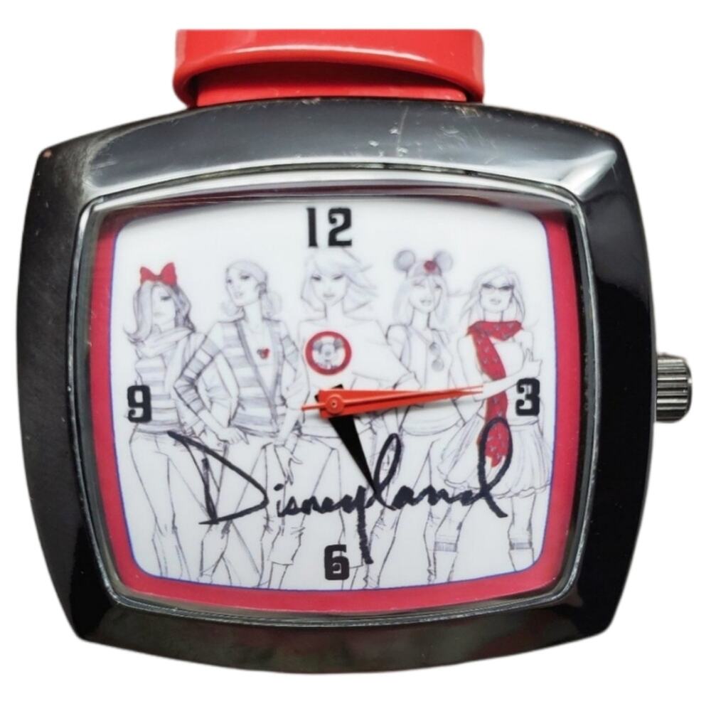 Disney Parks Disneyland DLR Disney Ladies Red Fashion Watch